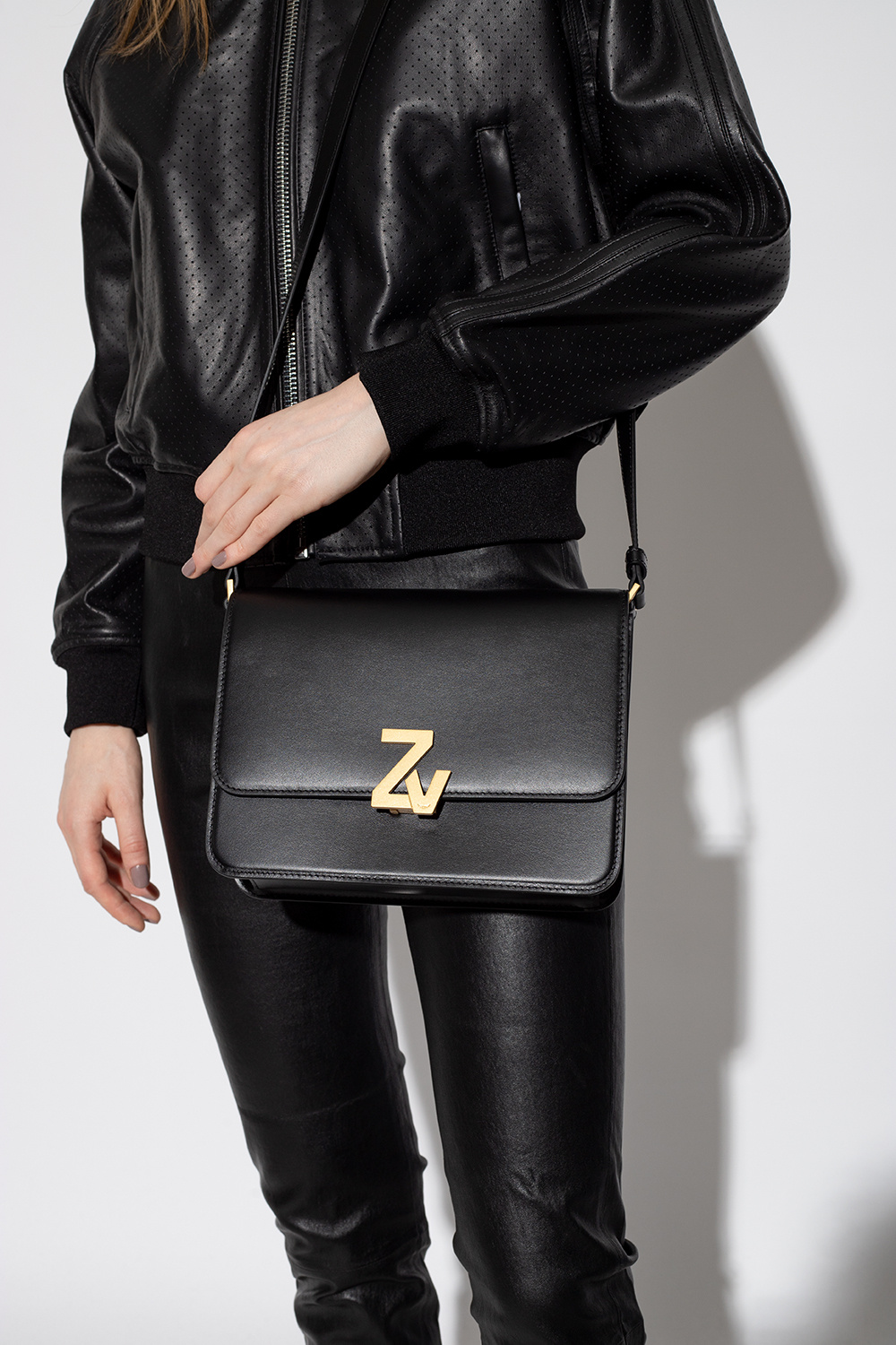 Zadig & Voltaire Shoulder bag with logo Women's Bags Vitkac